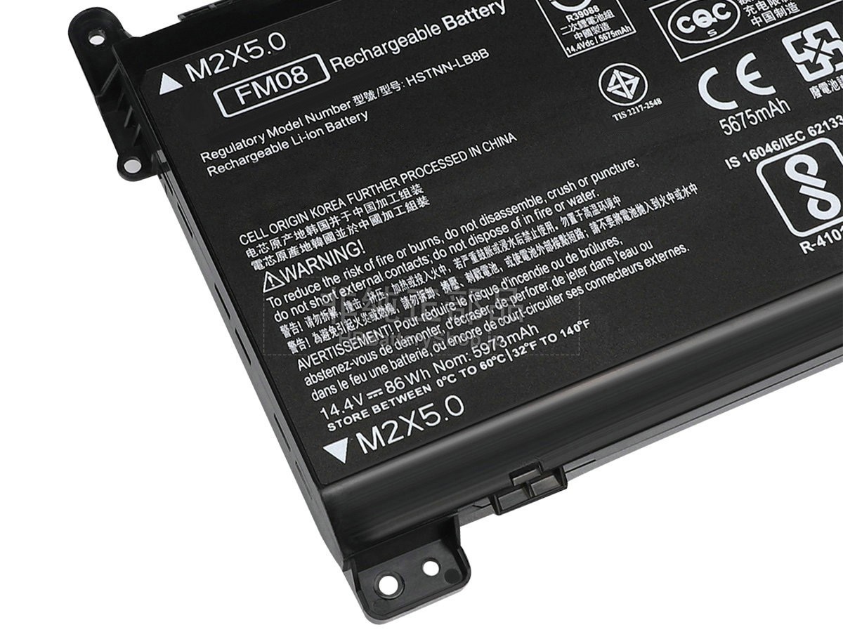 HP Omen 17-AN005NQ バッテリー交換